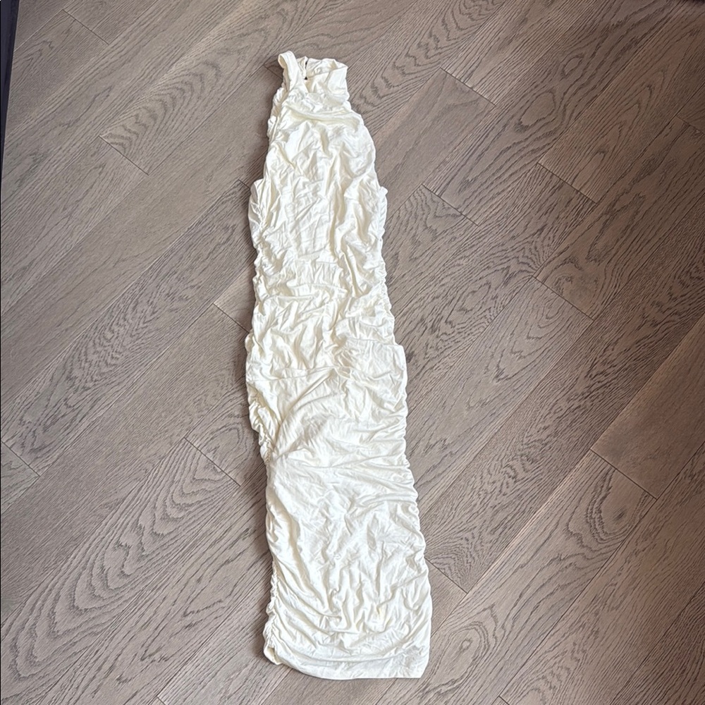 Fashion Nova Cream Maxi Dress